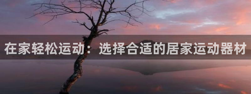 海南xk星空体育官网下载：在家轻松运动：选择合适的居家运动器